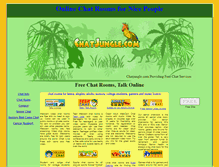 Tablet Screenshot of chatjungle.com